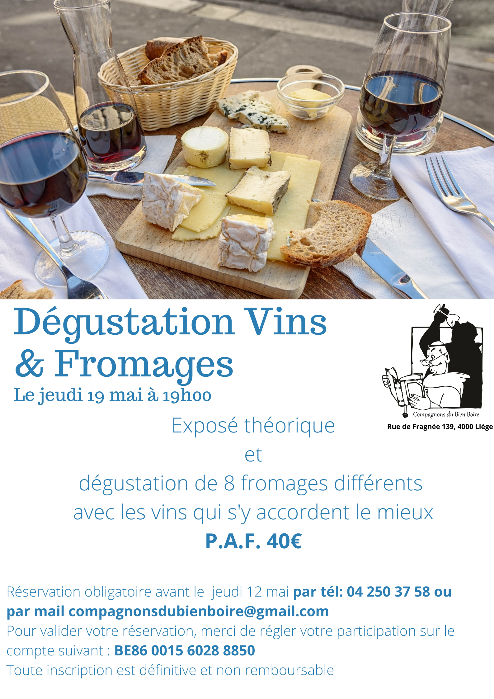 You are currently viewing Dégustation vin et fromages